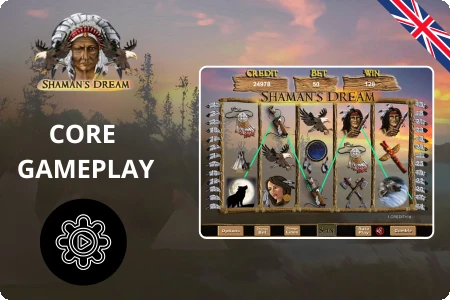 Image 3 Shaman's Dream gameplay on 5×3 grid